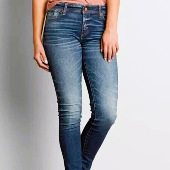 BUCKLE BLACK WOMEN'S SIZE 27 X 32 NO. 76 SKINNY PREMIUM DENIM JEANS - Picture 1 of 10
